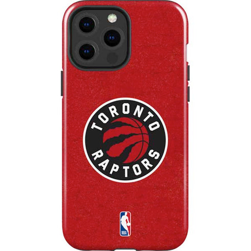 NBA Toronto Raptors Distressed iPhone 15 Pro Max Impact Case